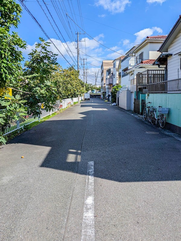 浦安市富士見1丁目戸建 現地写真（前面道路含む現地写真）
