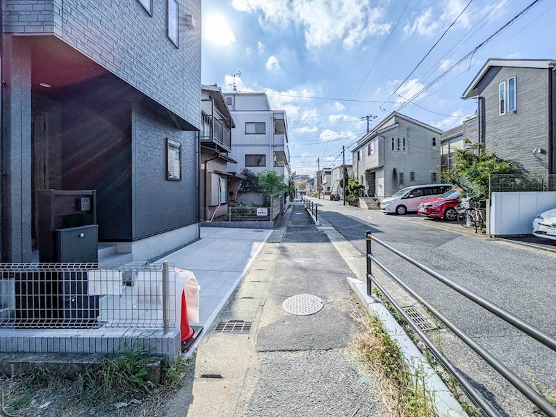 浦安市堀江1丁目新築戸建 現地写真（前面道路含む現地写真）