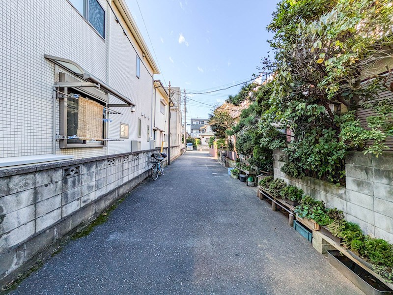 浦安市東野1丁目土地 現地写真（前面道路含む現地写真）