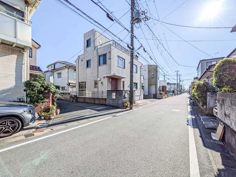 浦安市東野1丁目土地 現地写真（前面道路含む現地写真）