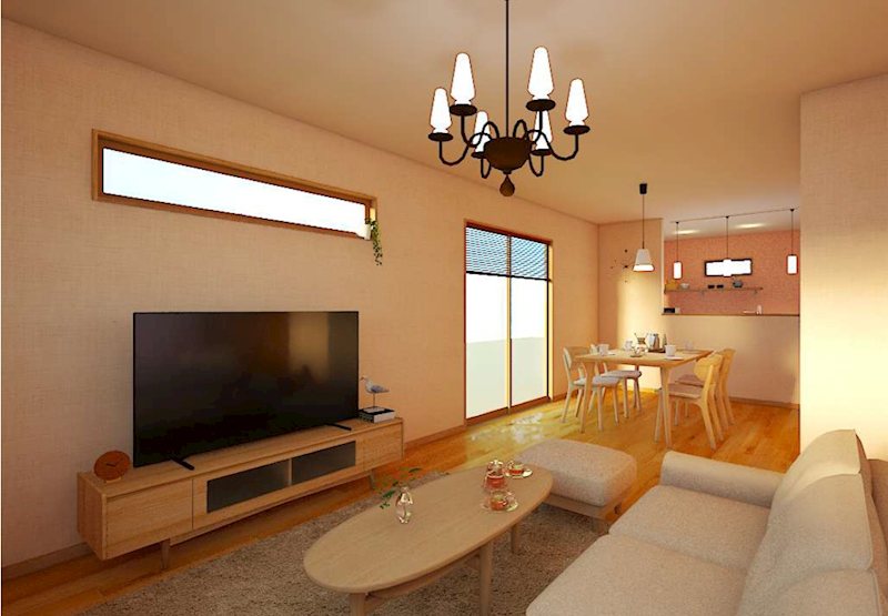 小倉南区蜷田若園1丁目1-44（中古戸建） 内観写真（リビング）