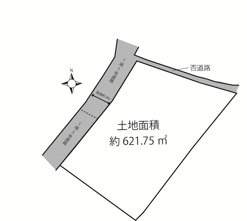 小倉南区徳吉西3丁目（UF） 間取図・土地図
