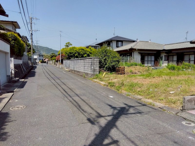 小倉南区朽網西3丁目(土地) 現地写真（前面道路含む現地写真）