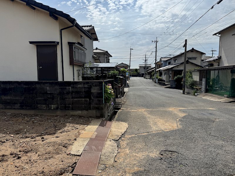 小倉南区沼緑町3丁目7　(土地) 現地写真（前面道路含む現地写真）