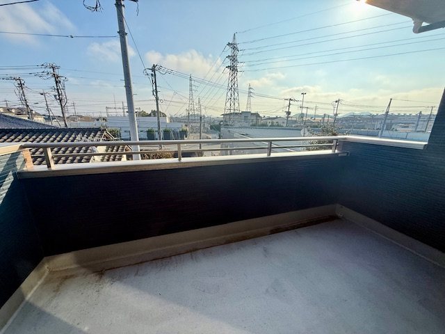 行橋市西泉3丁目　(UF)　中古戸建 現地写真（バルコニー）