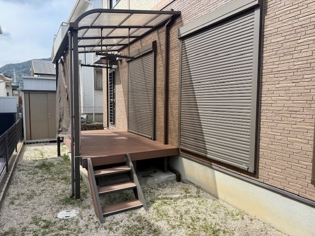 門司区吉志新町3丁目（UF)中古戸建 現地写真（庭）