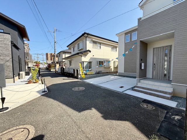 小倉南区津田新町1丁目4期　(YT)　新築戸建 現地写真（前面道路含む現地写真）