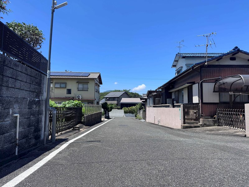 小倉南区朽網西5丁目（UF）土地 現地写真（前面道路含む現地写真）