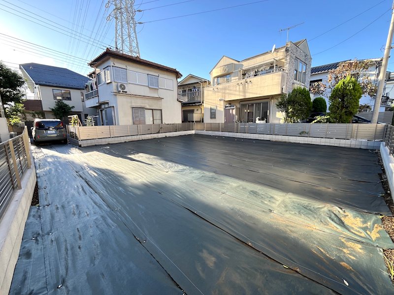 調布市緑ケ丘土地 現地写真