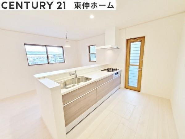 春日井市岩野町新築分譲住宅　1号棟 同仕様写真（キッチン）
