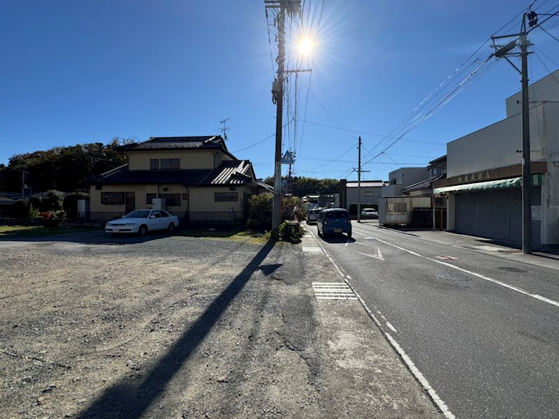 平北目町売土地☆100坪☆いわき駅チカ 間取図・土地図