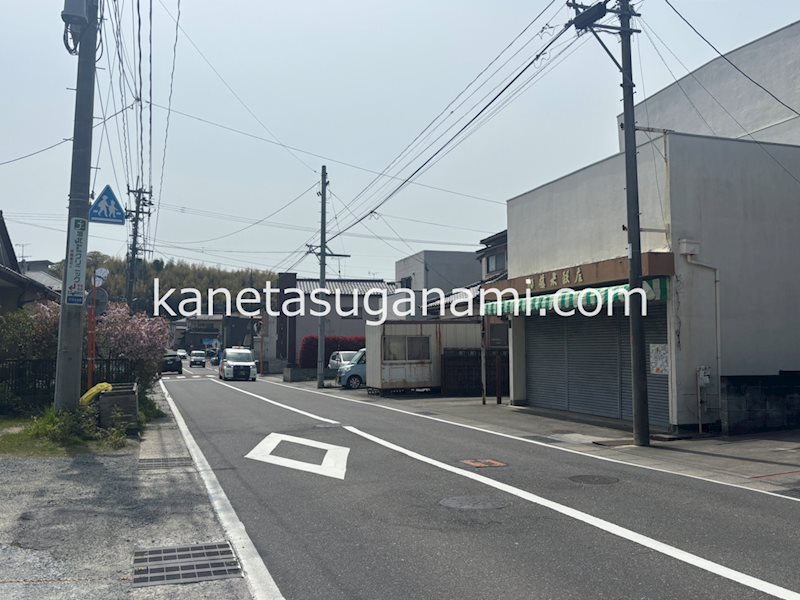 平北目町売土地☆100坪☆いわき駅チカ 現地写真（前面道路含む現地写真）
