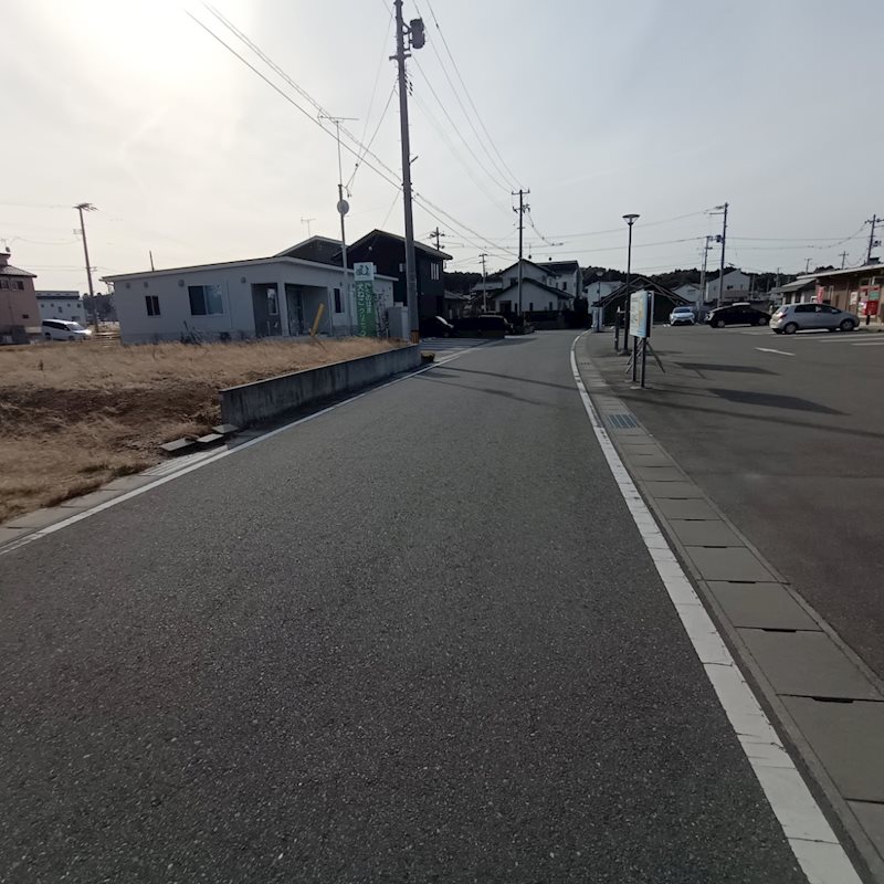 久之浜町久之浜字北町★更地★商業施設近く♪ 間取図・土地図