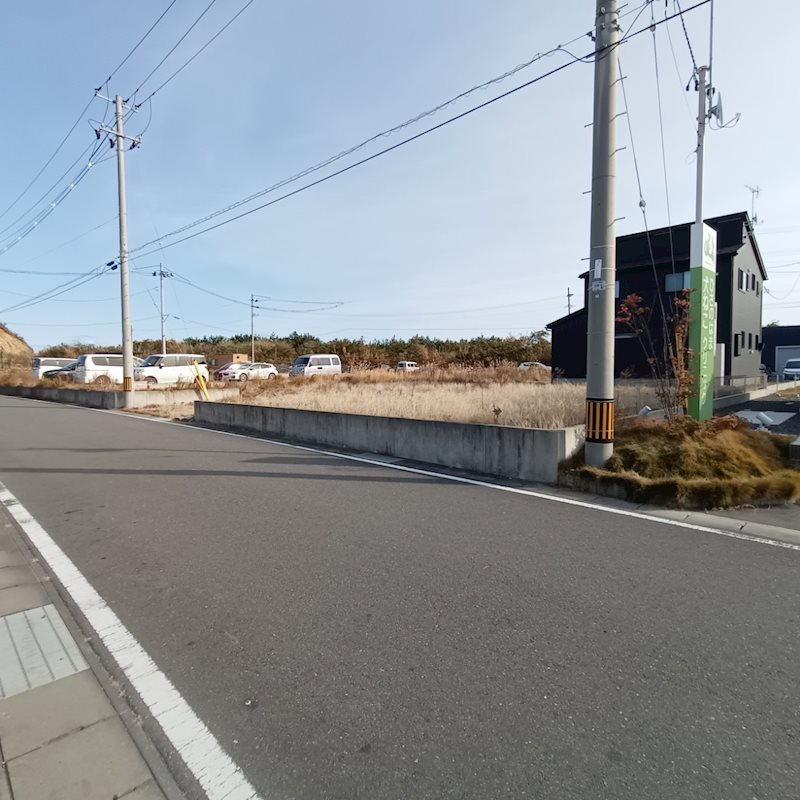 久之浜町久之浜字北町★更地★商業施設近く♪ 現地写真（前面道路含む現地写真）