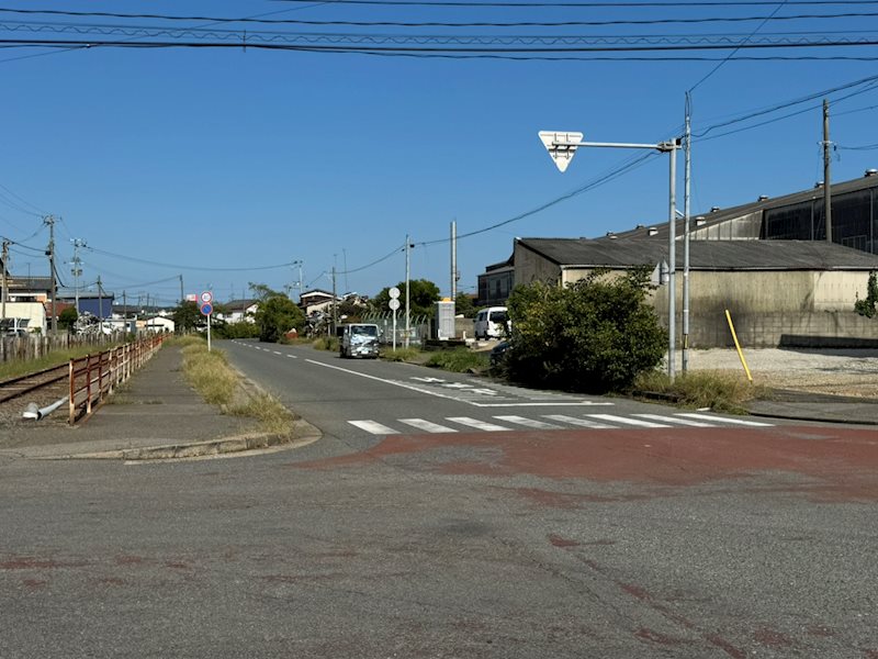いわき市小名浜字中原2-39　土地 現地写真（前面道路含む現地写真）