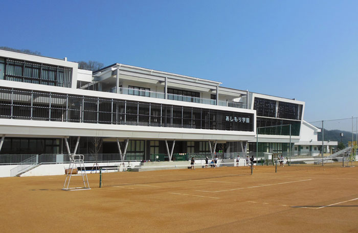 岡山市北区足守　分譲地【全5区画】D号地 中学校