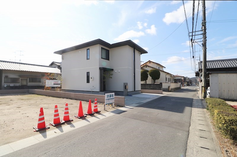 倉敷市上東③号地　全館空調システム搭載　トヨタホーム施工 分譲済街並み写真