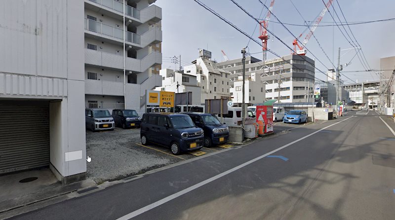 岡山市北区駅前町1丁目　土地29.73坪 現地写真