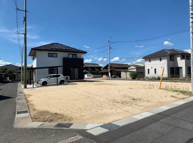 西阿知5区画② 現地写真（前面道路含む現地写真）