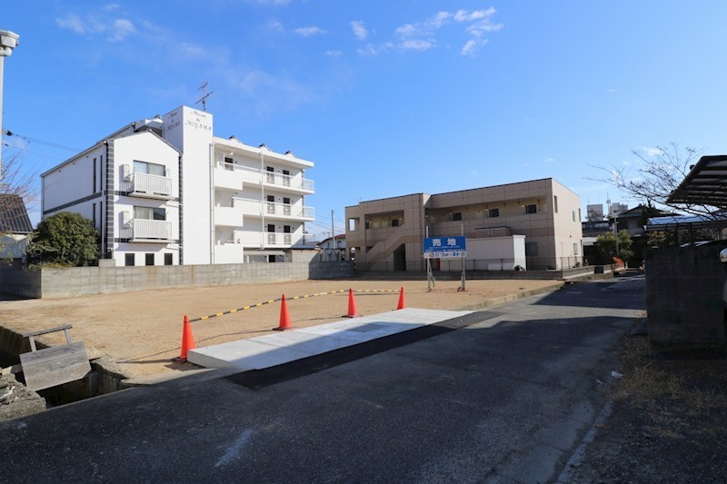 倉敷市大島 土地135坪! 現地写真(前面道路含む現地写真)