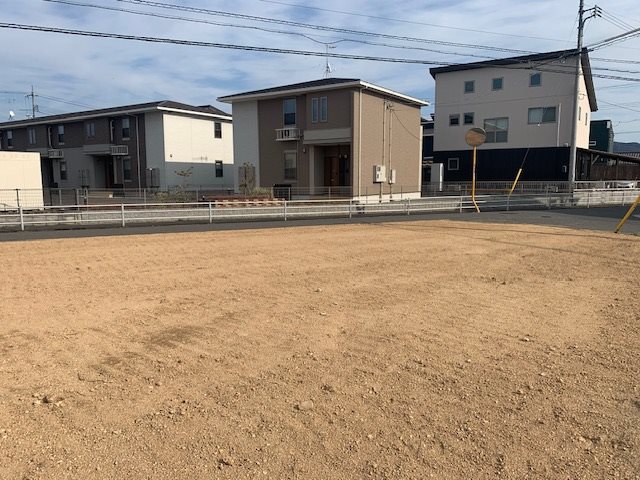 倉敷市中畝10丁目　土地 現地写真