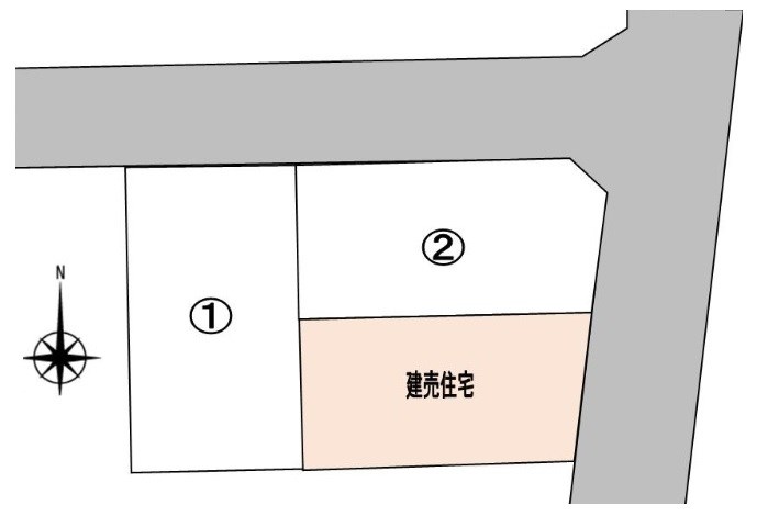 総社市中央1丁目　ミサワホーム新築建売住宅 区画図