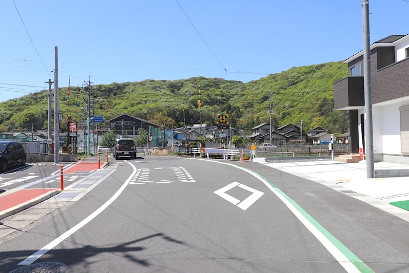 テラシエ岡山市北区一宮1期【全3棟】3号棟   現地写真（前面道路含む現地写真）