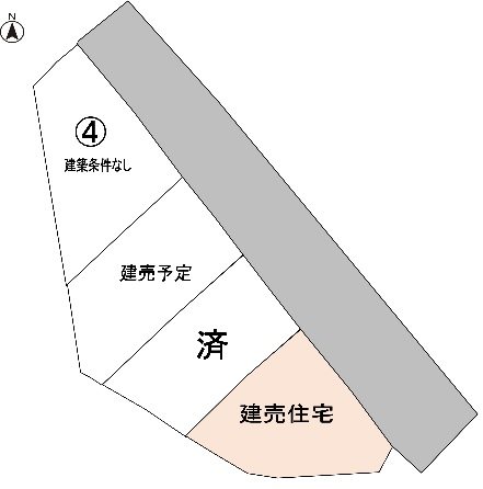 ミサワホーム分譲住宅　二日市≪1号棟≫ 全体区画図