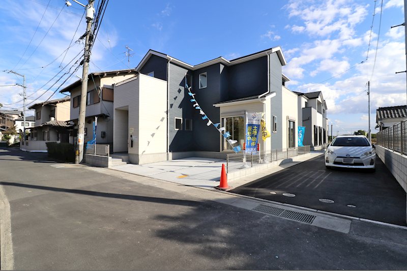 よかタウン岡山市北区撫川1期≪全3棟≫1号棟 分譲済街並み写真