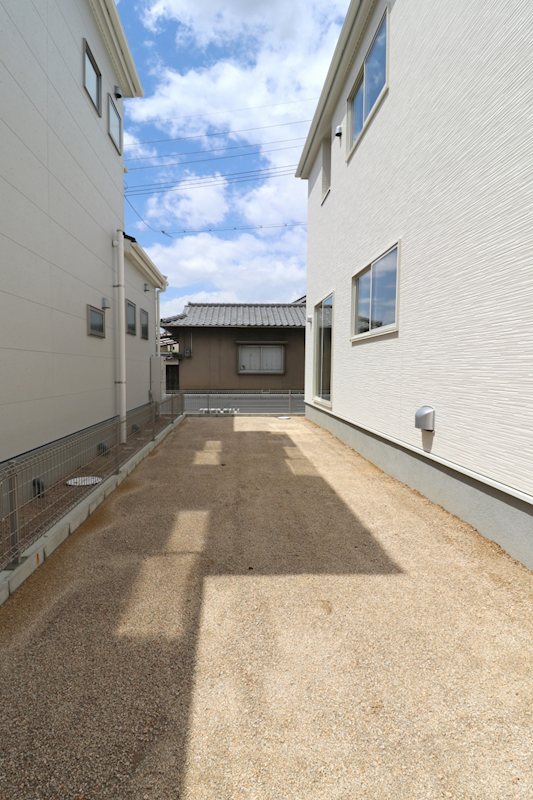 リーブルガーデン岡山市北区撫川第3【全4棟】1号棟 現地写真（庭）