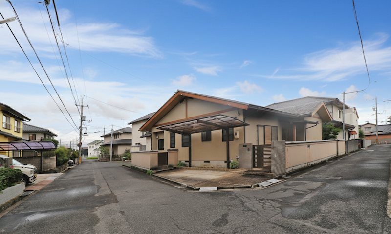 総社市門田342-24　中古戸建 現地写真（前面道路含む現地写真）