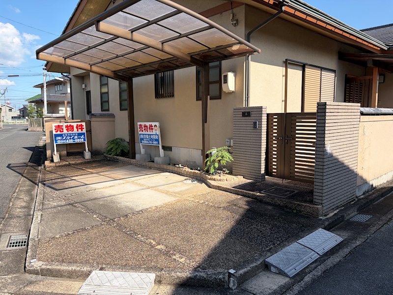 総社市門田　住友林業平屋戸建 現地写真（駐車場）