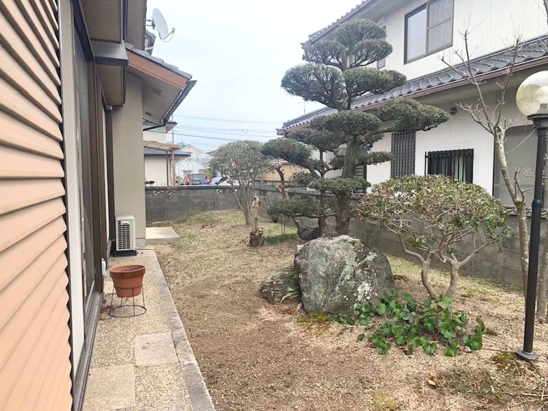 総社市門田342-24　中古戸建 現地写真（庭）