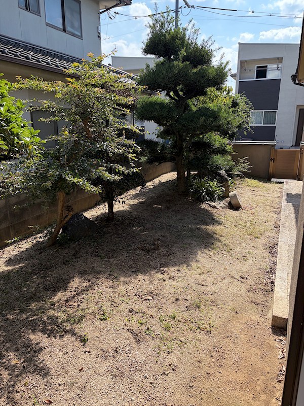 総社市門田　住友林業平屋戸建 現地写真（庭）
