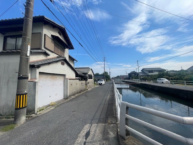 倉敷市連島町西之浦　売地 現地写真（前面道路含む現地写真）