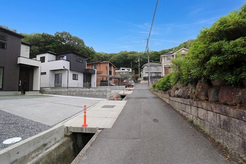 グラファーレ岡山市北区大安寺中町【限定2棟】1号棟 現地写真（前面道路含む現地写真）