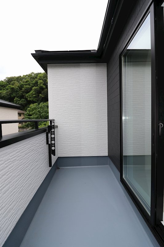 グラファーレ岡山市北区大安寺中町【限定2棟】1号棟 現地写真（バルコニー）