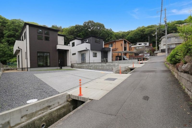 グラファーレ岡山市北区大安寺中町【限定2棟】2号棟 分譲済街並み写真