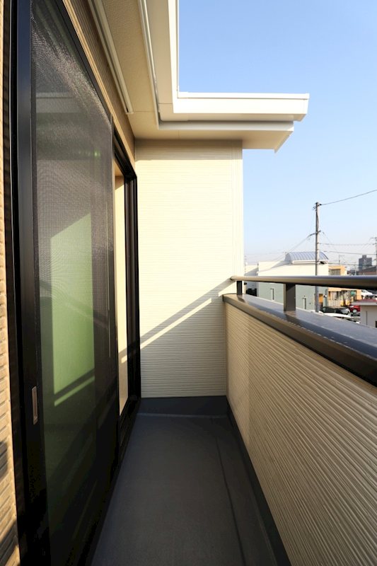 いろどりアイタウン倉敷市西阿知町【限定1棟】 現地写真（バルコニー）