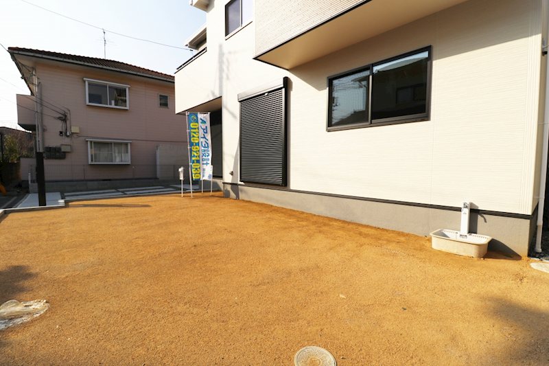 いろどりアイタウン倉敷市西阿知町【限定1棟】 現地写真（庭）