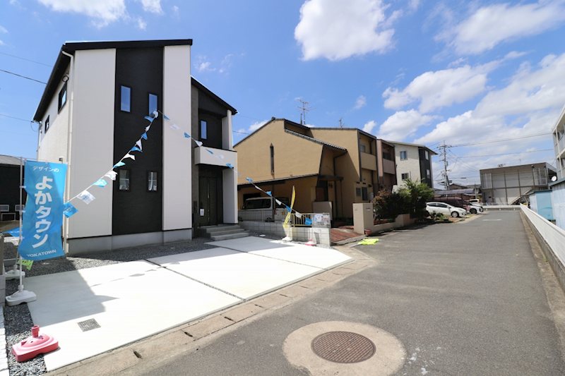 新築戸建　よかタウン倉敷市笹沖≪全1棟≫ 現地写真（前面道路含む現地写真）
