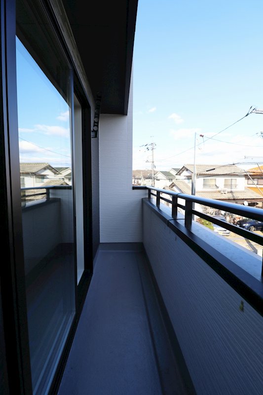 よかタウン倉敷市大内1期【全2棟】2号棟 現地写真（バルコニー）