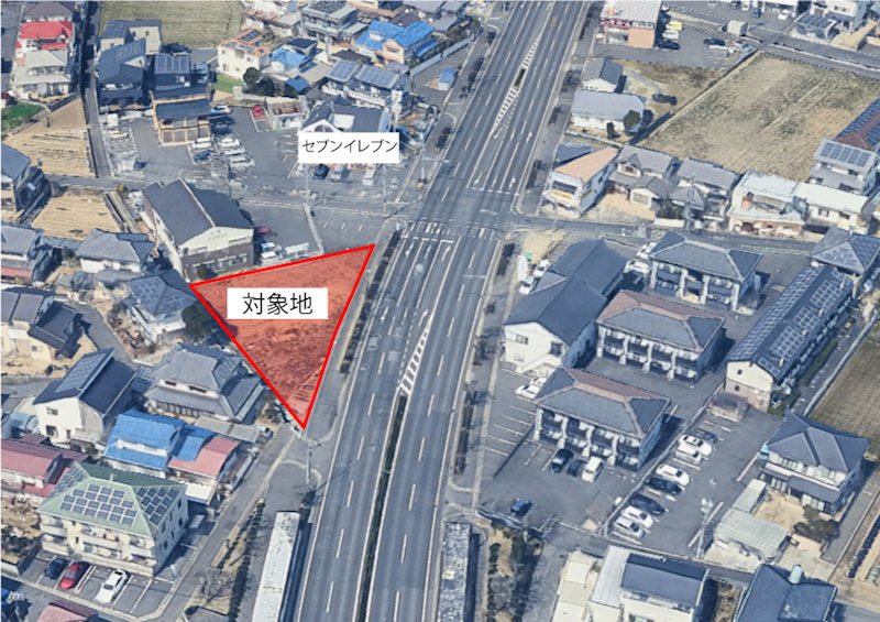 倉敷市安江商用地≪全１区画≫ 航空写真