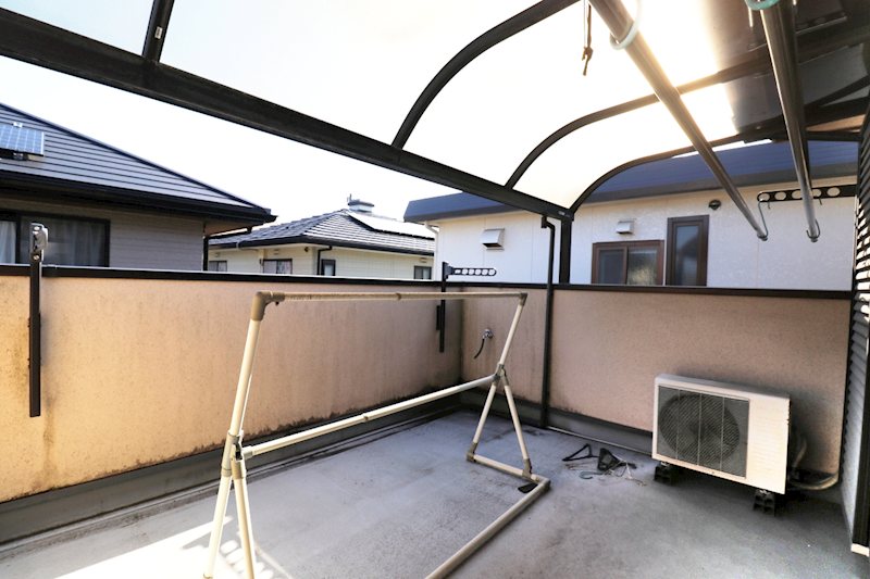 住友林業施工中島中古住宅　6LDDKK 現地写真（バルコニー）
