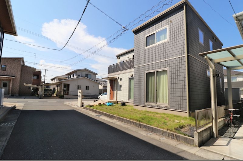 倉敷市福田町古新田　中古戸建 現地写真（前面道路含む現地写真）
