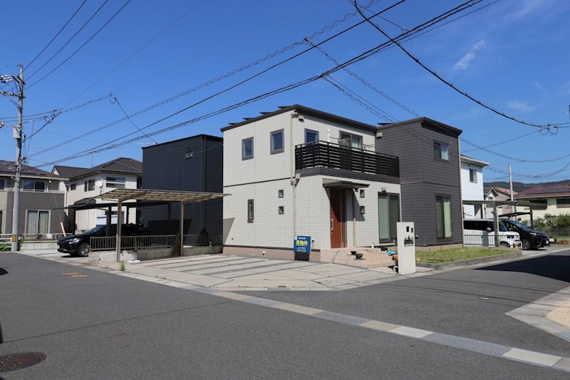 倉敷市福田町古新田　中古戸建 現地写真（前面道路含む現地写真）
