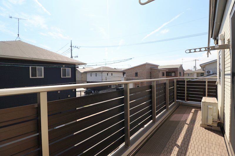 倉敷市福田町古新田　中古戸建 現地写真（バルコニー）