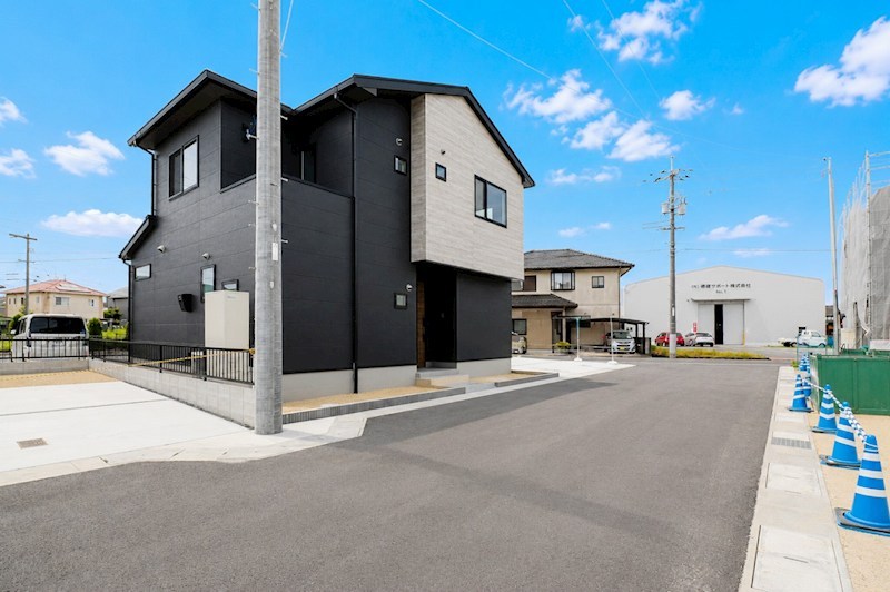 セルリアンステージ総社市真壁　№5◆新築分譲住宅 現地写真（前面道路含む現地写真）
