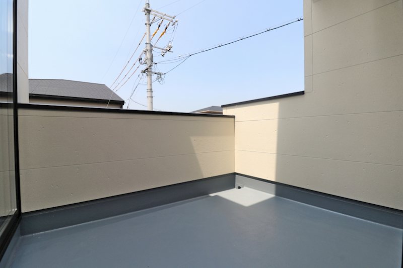 リーブルガーデン倉敷連島町鶴新田第19≪全5棟≫4号棟 現地写真（バルコニー）