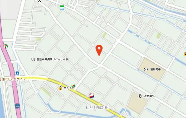 リーブルガーデン倉敷連島町鶴新田第19≪全5棟≫3号棟 現地案内図